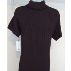 Calvin Klein Women's Sweater Dress Cable knit Wool